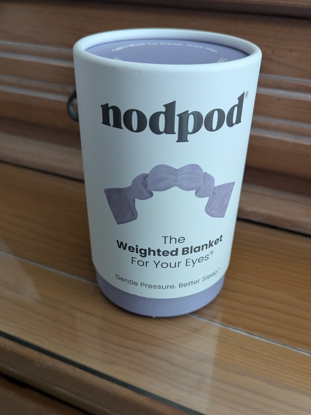 nodpod Lavender Eye Weighted Blanket - Gentle Pressure for Relaxation